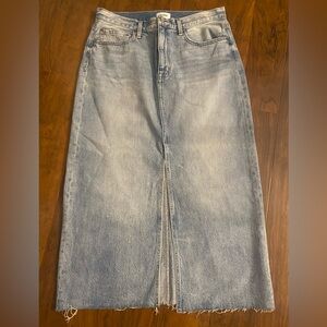 Pistola Light Blue Denim Midi Skirt